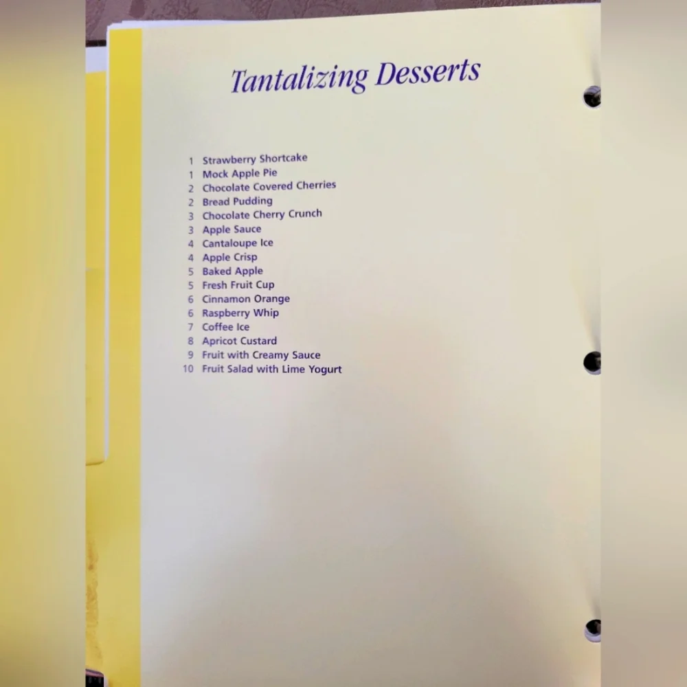 LA Lite Hard Cover Loose Leaf Cookbook Hundreds of Healthy Recipes